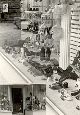 Schaufenster in den 60er Jahren